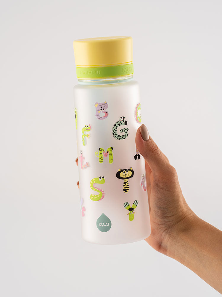 Kids Alpha Zoo BPA Free Bottle