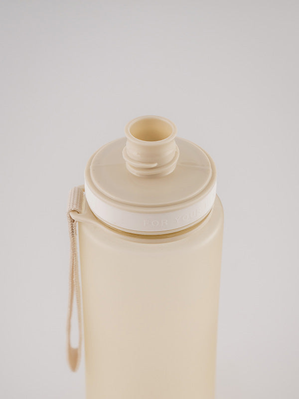 Opening month for drinking of the beige bottle by EQUA